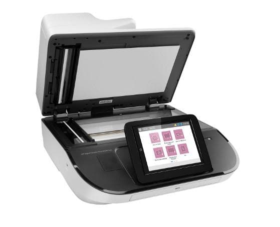 Scanner HP Digital Sender Flow 8500 fn2, A4, Automat, Flatbed, USB + LAN — miniatură