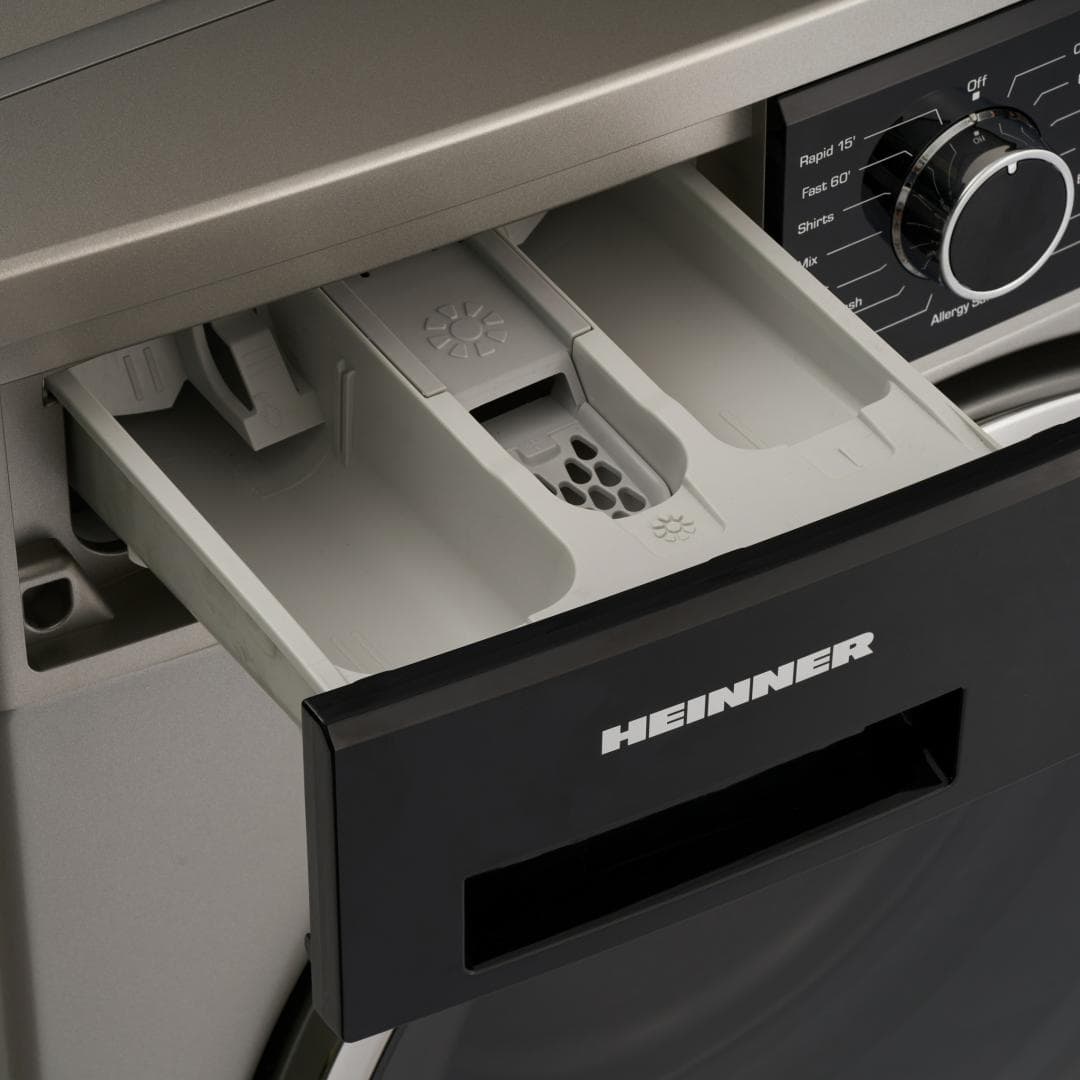 Masina de spalat rufe HEINNER HWM-V7414D+++, 7 kg, 1400 rpm, Clasa: D, Alb — miniatură