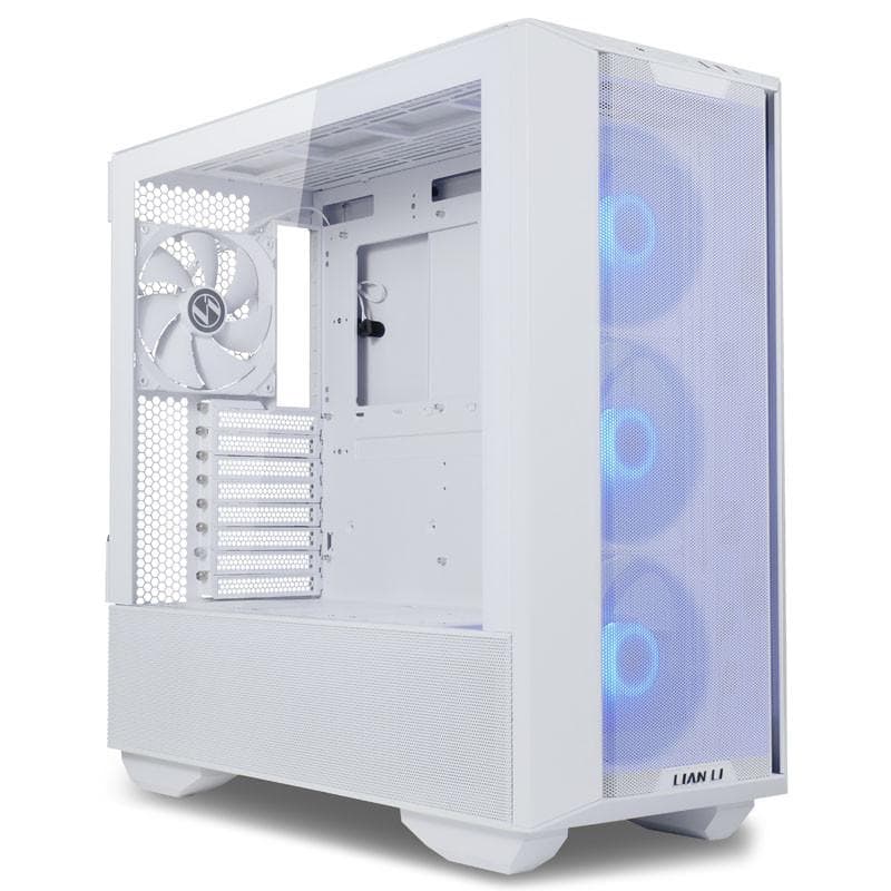 Carcasa LIAN LI LANCOOL III, RGB, Mid Tower, White — miniatură