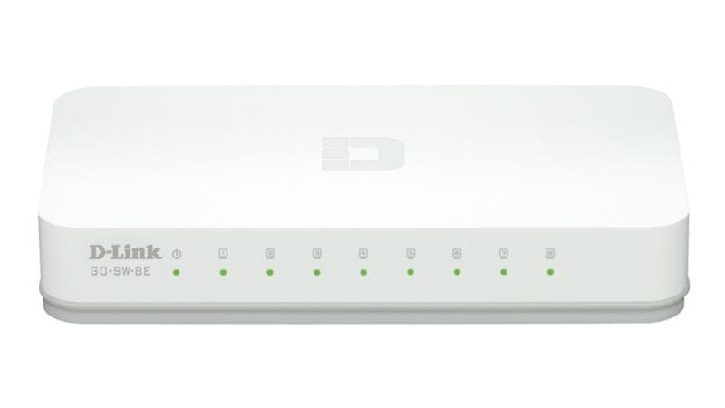 Switch D-Link GO-SW-8E, 8 port, 10/100 Mbps — miniatură