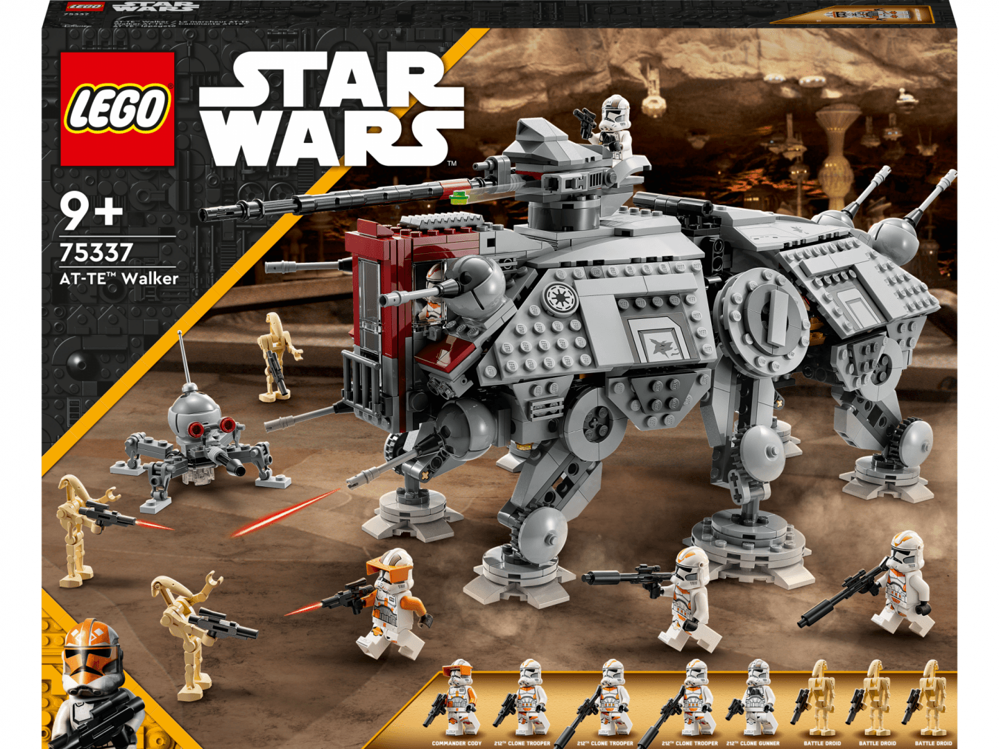 STAR WARS AT-TE WALKER, LEGO 75337 — miniatură
