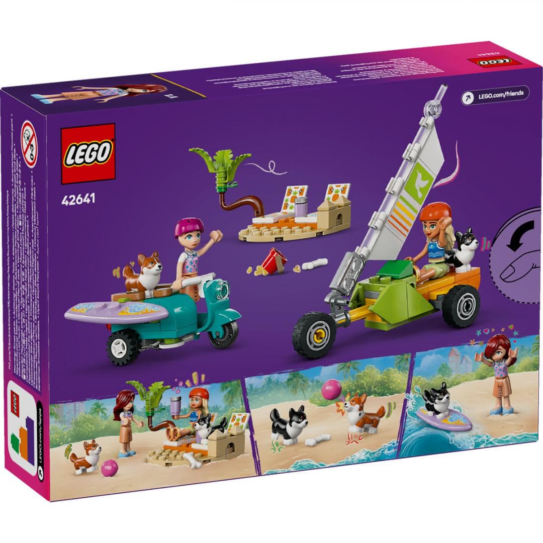 AVENTURI CU CATEI LA SURFING SI PE SCUTER, LEGO42641 — miniatură
