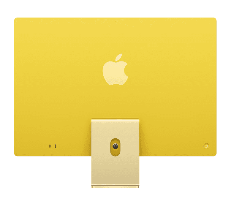Apple iMAC 24" Retina 4.5k/ Apple M4 (CPU 8-core, GPU 8-core, Neural Engine16-core)/16GB/256GB - Yellow - INT KB (2024) — miniatură