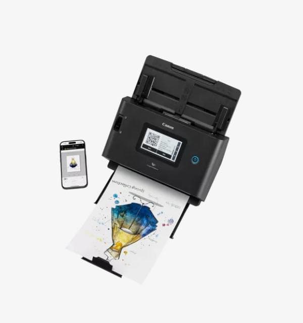 Scanner CANON DR-S350NW, A4, Automat, Sheetfed, USB + WLAN + LAN — miniatură