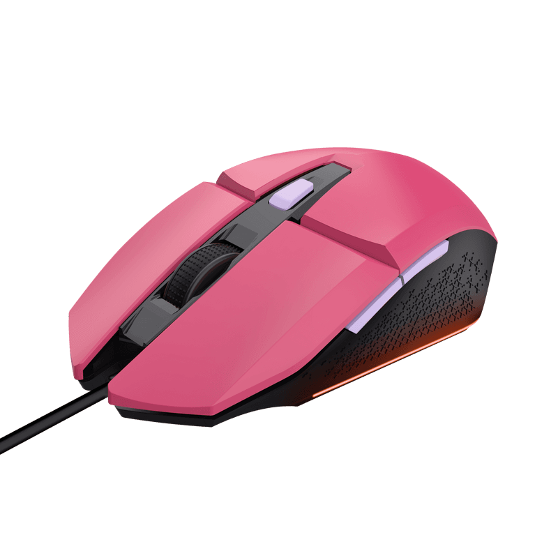 Kit Wired tastatura si mouse Trust GXT 790, roz — miniatură