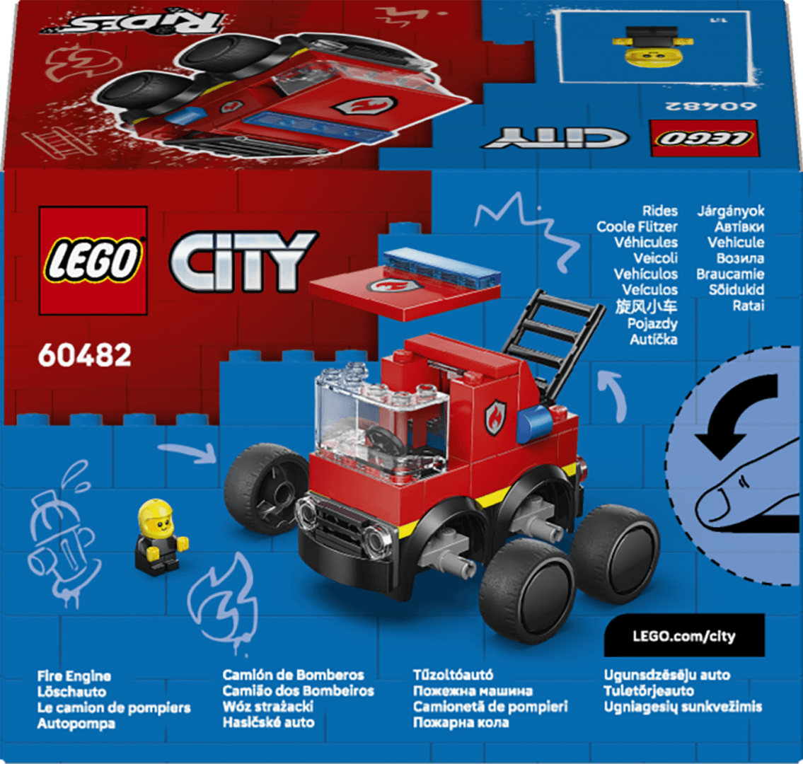VEHICULE CAMIONETA DE POMPIERI LEGO60482 — miniatură