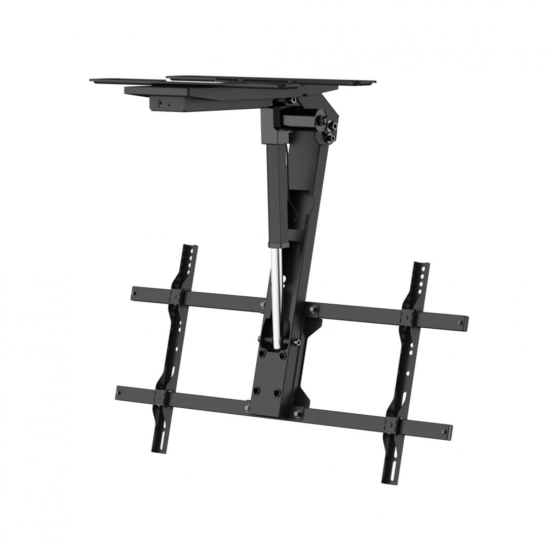 Suport TV Motorizat Serioux 43-86" 45kg compatibilitate dimensiune ecran 43"-86" VESA  200x100 - 800x400, greutate maxima suportata 45kg  Tilt 0~-80° Screen Level +2°~-2°