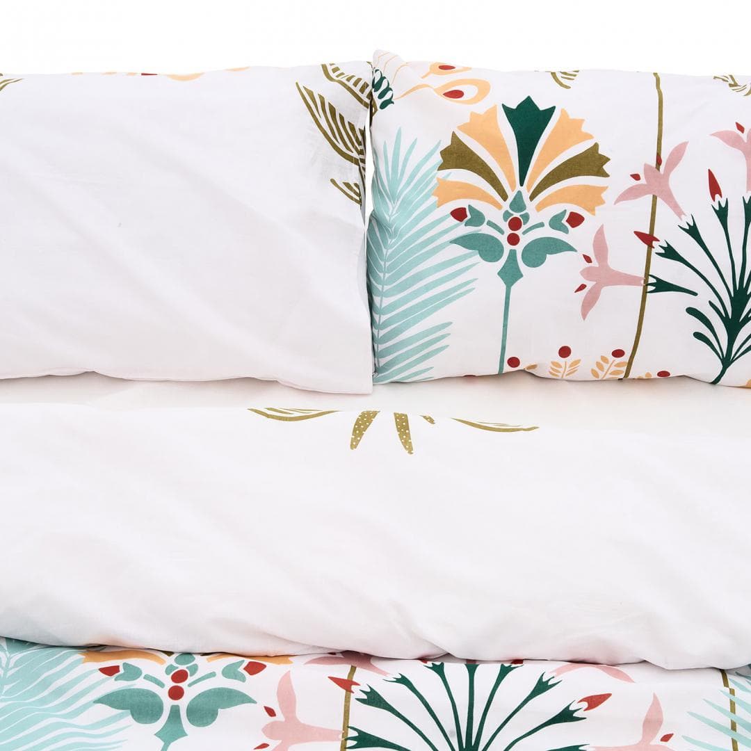 Lenjerie kingsize, bumbac,132 TC, Aria — miniatură