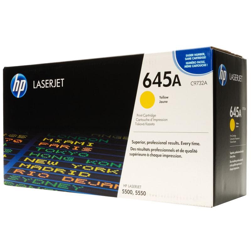 Toner HP 645A, Yellow