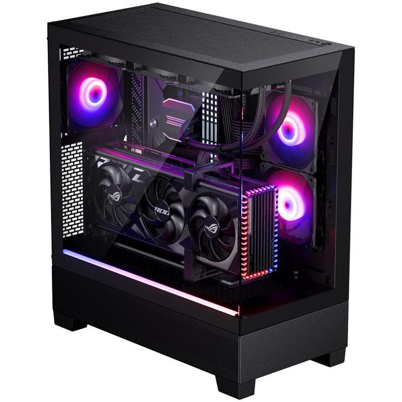 Carcasa PHANTEKS XT View, RGB, Mid Tower, Black — miniatură
