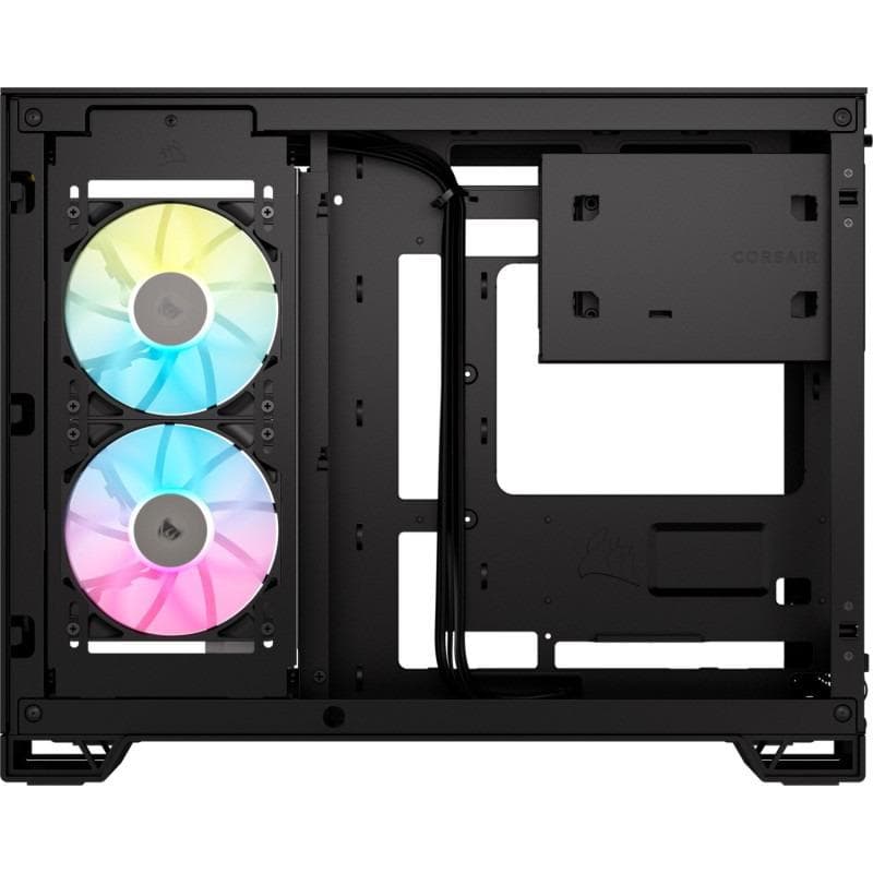 Carcasa CORSAIR 2500X RGB, Mini Tower, Black — miniatură