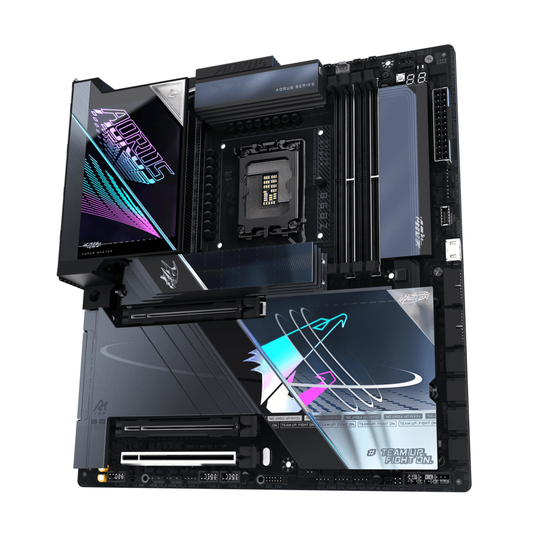 Placa de baza Gigabyte Z890 AORUS MASTER AI TOP, Socket 1851, DDR5, E-ATX — miniatură