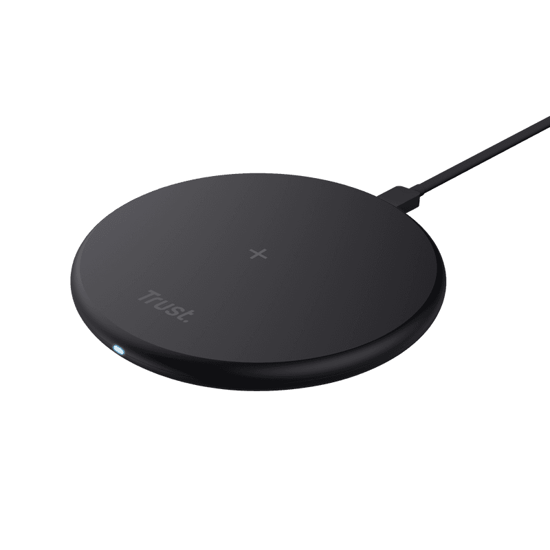Incarcator Trust wireless Viro Fast, 20W, negru