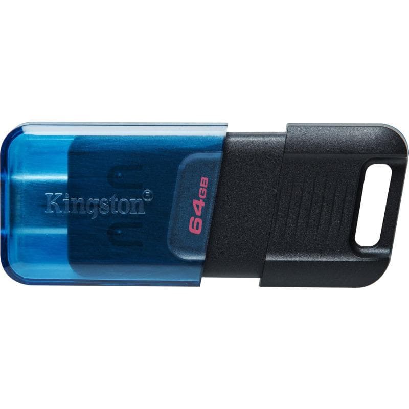 Memorie USB Kingston DataTraveler 80 M 64 GB, USB Type-C, Negru