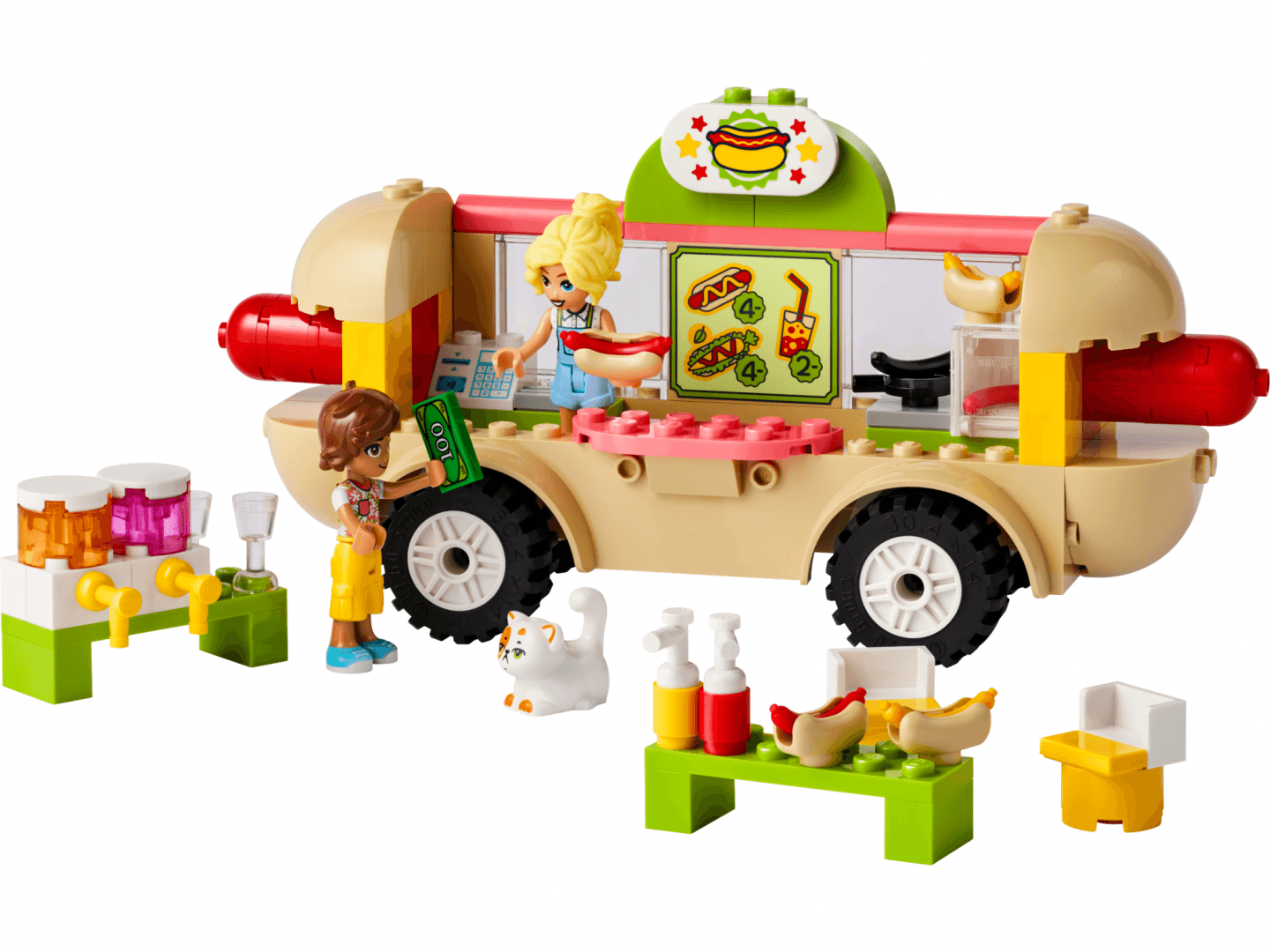 TONETA CU HOTDOGI, LEGO 42633