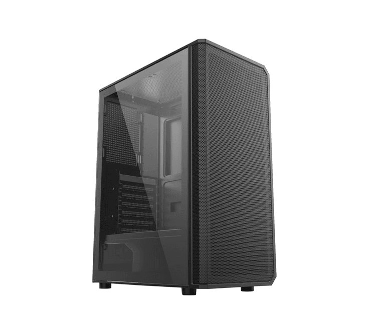 Carcasa PRO GAMING GHOST, RGB, Mid Tower, Black — miniatură