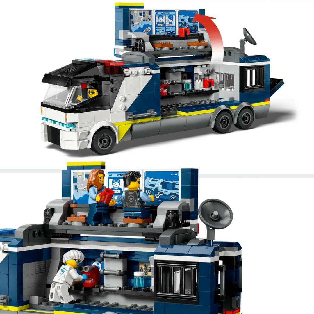LABORATOR MOBIL DE CRIMINALISTICA, LEGO 60418 — miniatură