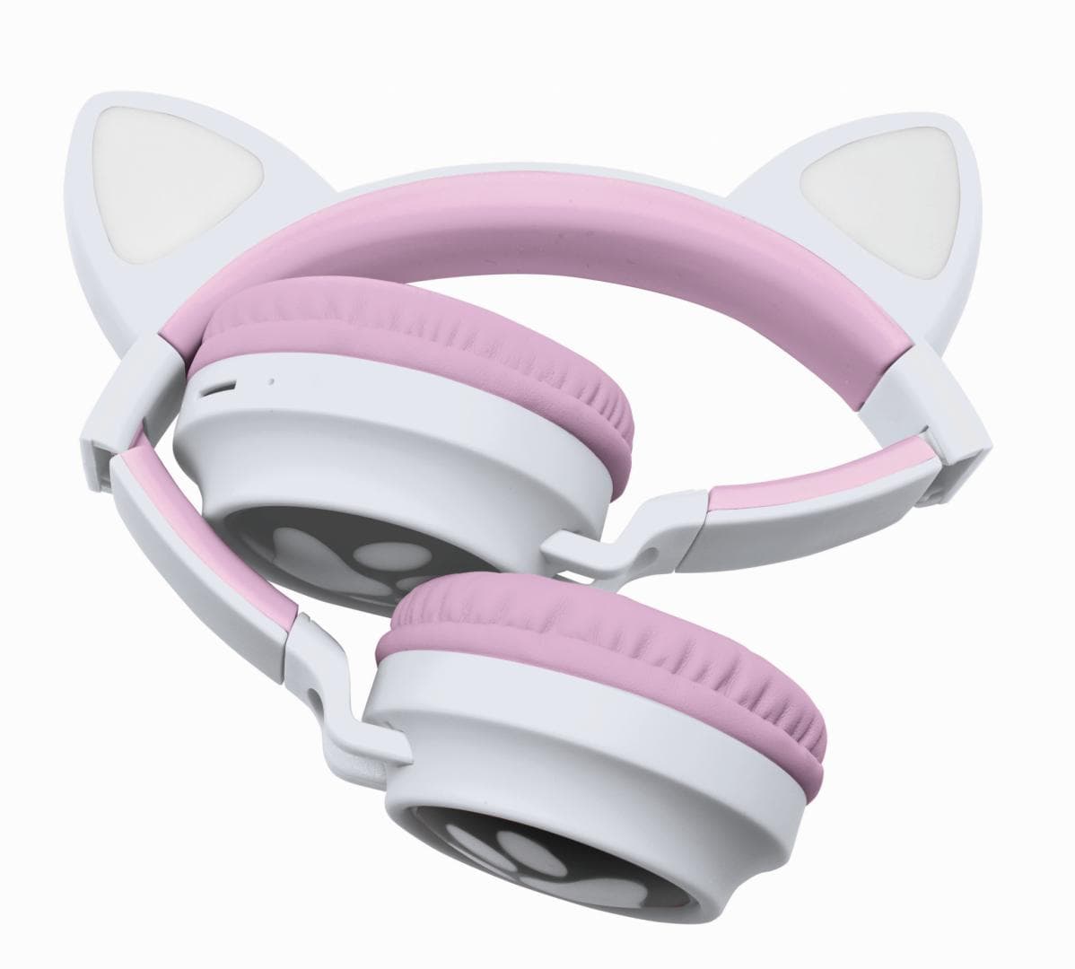CASTI WIRELESS CU URECHI DE PISICA SI LUMINI, LEXIBOOK — miniatură