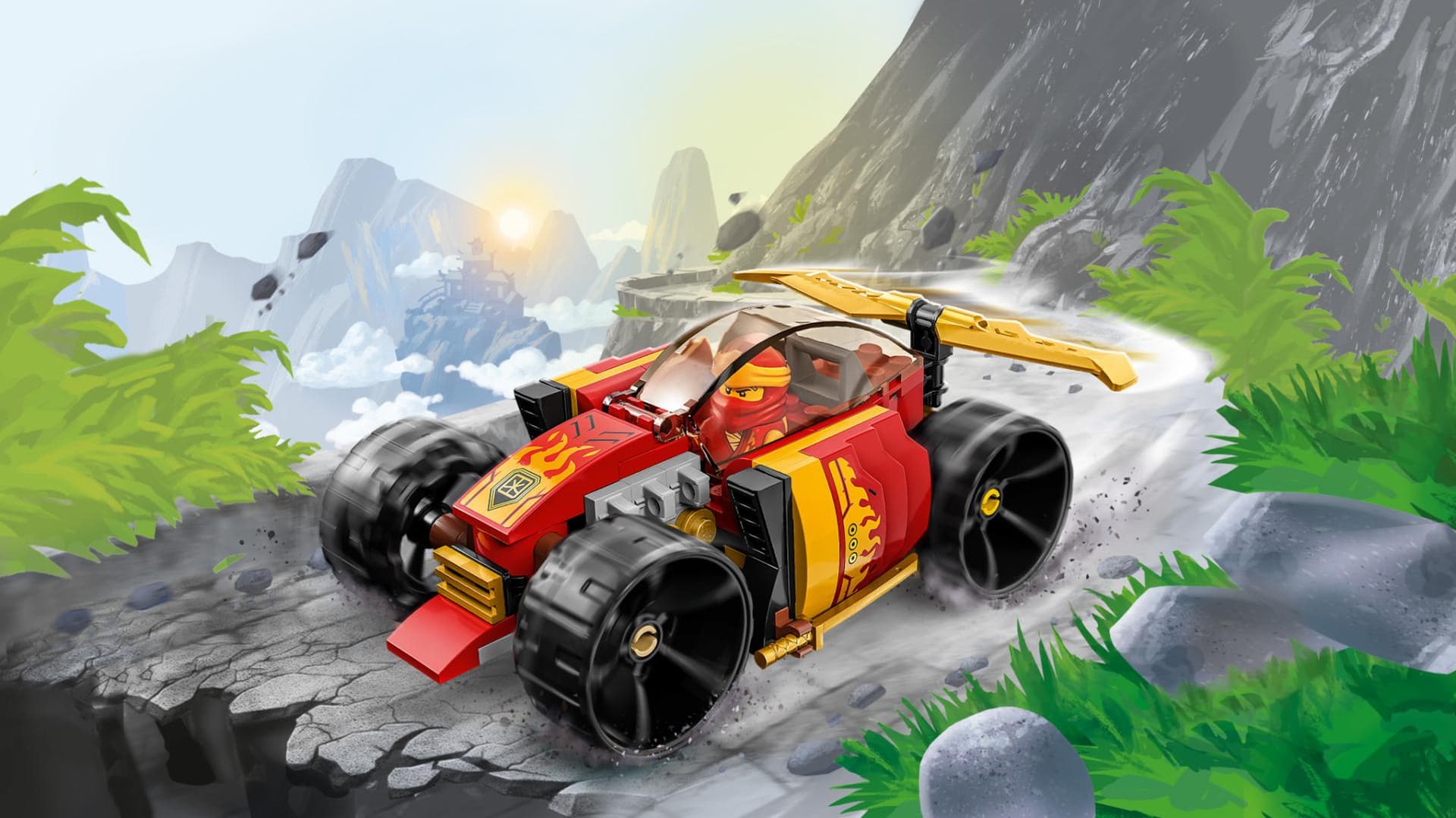 MASINA CURSE EVO NINJA, KAI, LEGO 71780 — miniatură