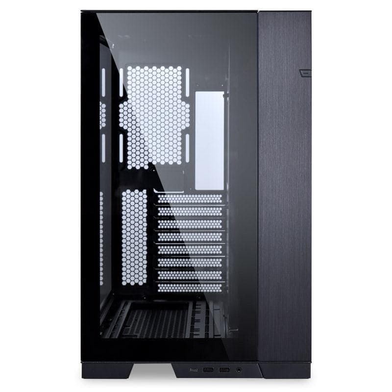 Carcasa LIAN LI 011 DYNAMIC EVO, RGB, Mid Tower, Black — miniatură