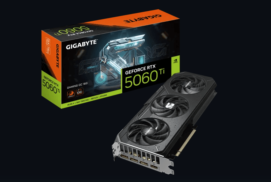 Placa video Gigabyte GeForce RTX 5060 Ti GAMING, 16GB GDDR6X, PCI Express x8 5.0, 256-bit