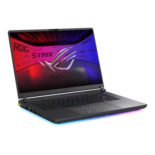 Laptop Gaming ASUS ROG Strix G16, cu procesor Intel Core Ultra 9 275HX, 16'' IPS, 32 GB DDR5, 2 TB, NVIDIA GeForce RTX 5070 Ti, 12 GB GDDR7, Fara OS — miniatură