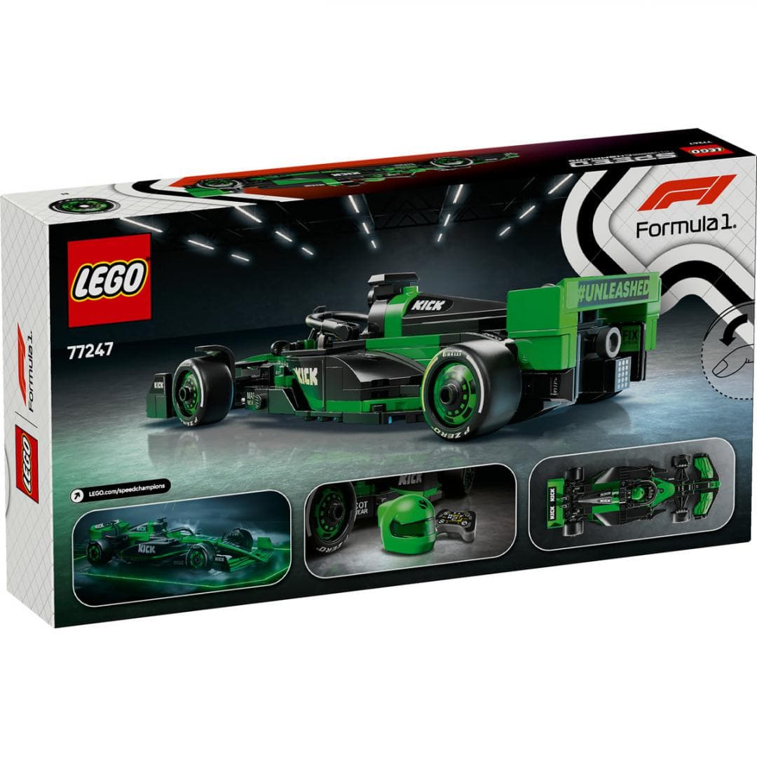 MASINA DE CURSE KICK SAUBER F1 TEAM C44, LEGO 77247 — miniatură
