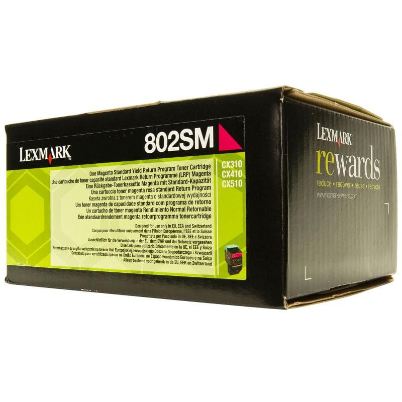 Toner Lexmark 80C2SM0, Magenta