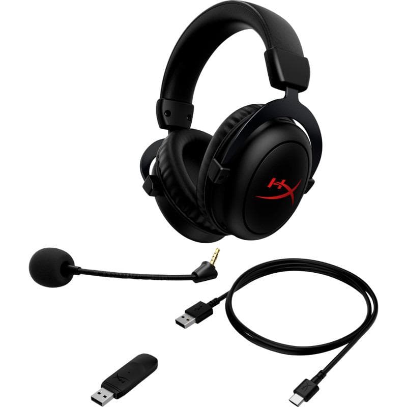 Casti Head-band HyperX Cloud Core, Wireless, Negru — miniatură