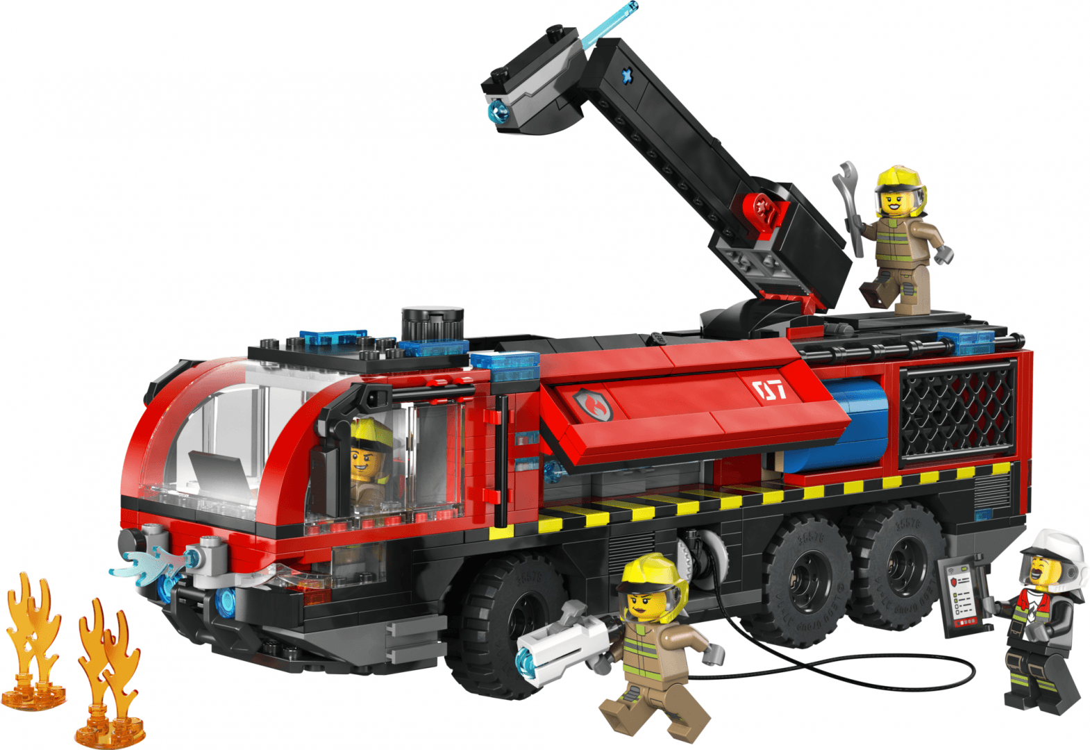 AUTOSPECIALA DE POMPIERI LA AEROPORT LEGO60499 — miniatură