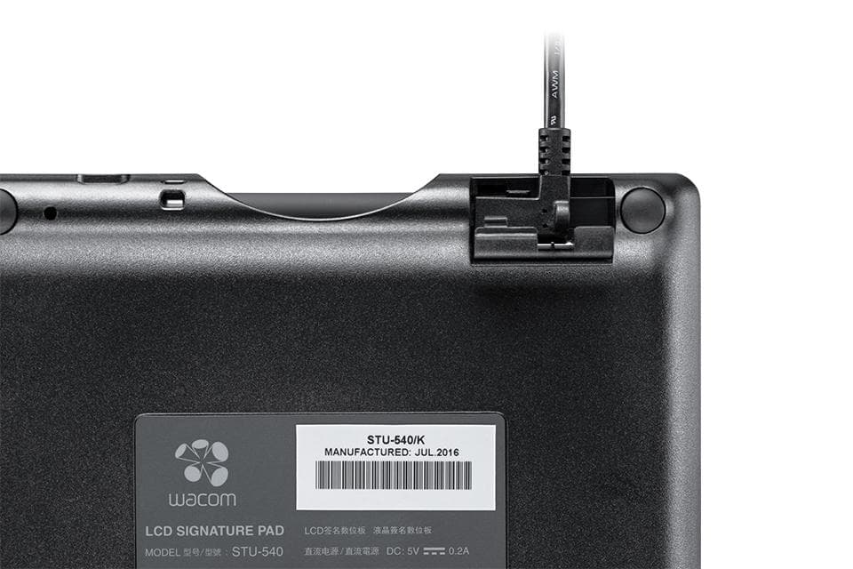 Tableta Grafica WACOM STU-540, USB, Negru — miniatură