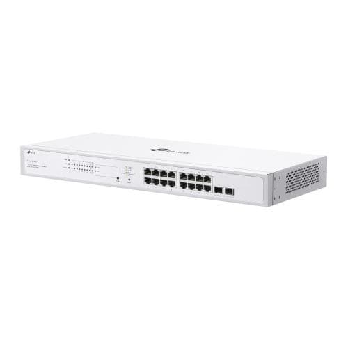 TP-LINK 18-Port Gigabit Smart Switch with 16-Port PoE+ FESTA FS318GP, Interfata: 16× 10/100/1000 Mbps RJ45 Ports (Auto Negotiation/Auto MDI/MDIX), Dimensiuni: 440×180×44 mm, Capacitate Switch: 36 Gbps, Packet Forwarding Rate: 26.78 Mpps — miniatură