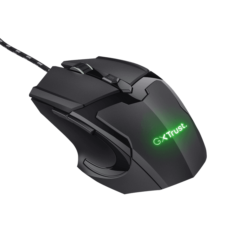 Mouse Gaming Trust 24749, 4800 DPI, Negru — miniatură