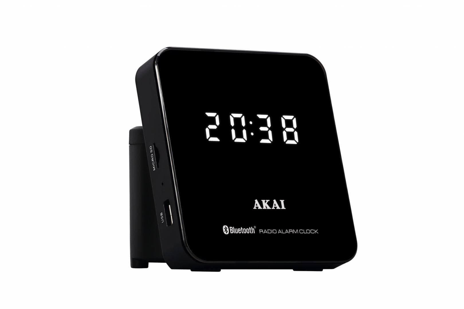 Radio cu ceas Akai ACRS-4000, Bluetooth 5.0 2.5W, negru — miniatură