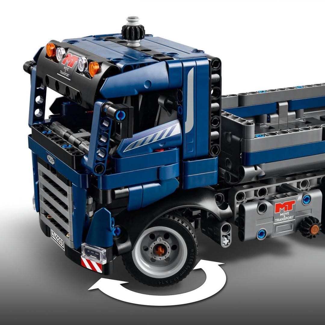 CAMION CU BENA BASCULANTA, LEGO 42203 — miniatură