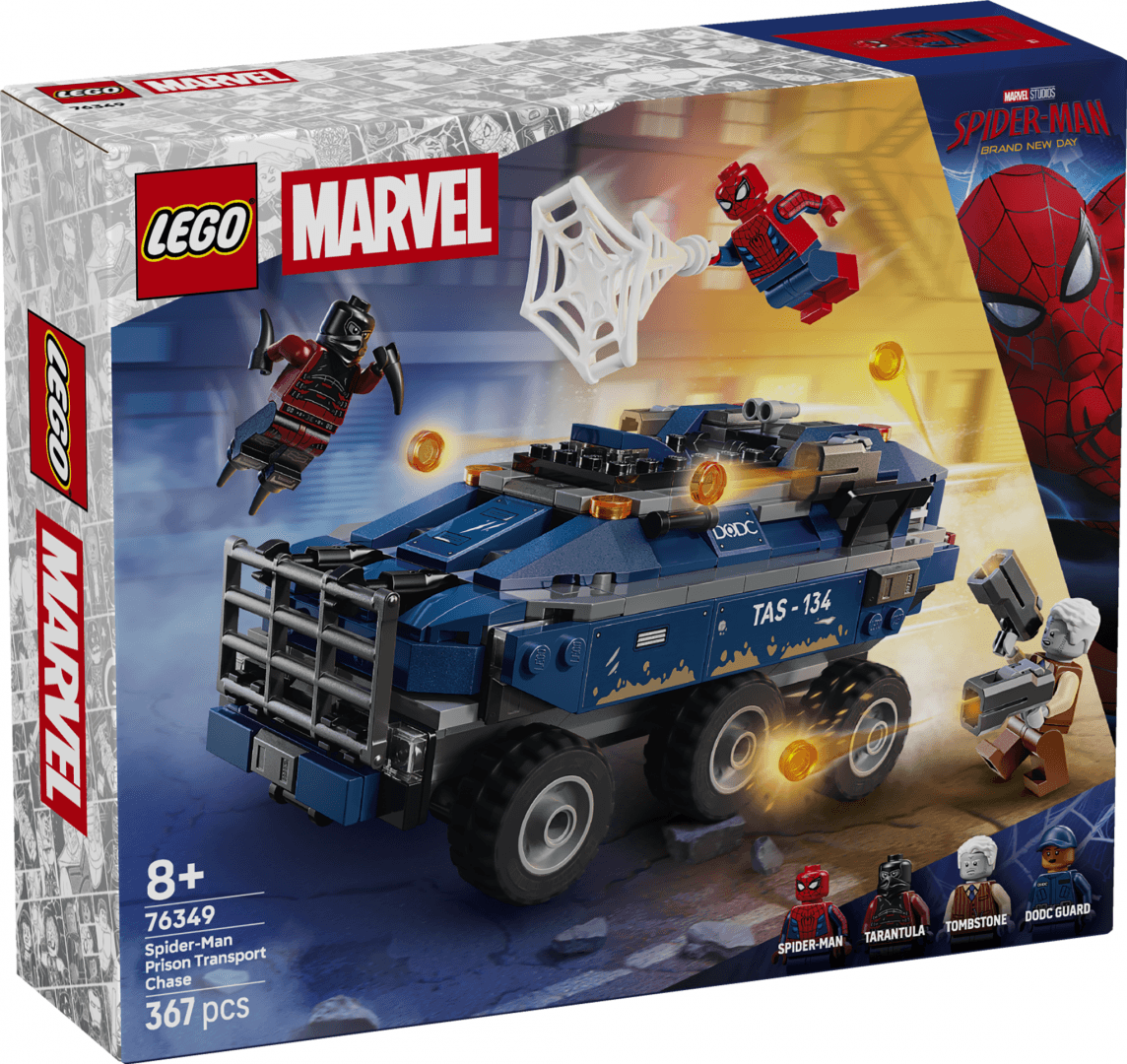 URMARIRE CU OMUL PAIANJEN LEGO76349 — miniatură