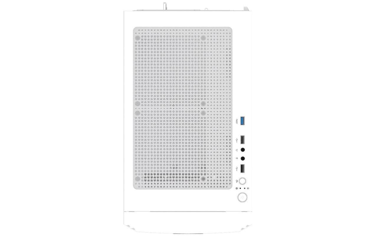 Carcasa AQIRYS Gacrux, RGB, Mid Tower, White — miniatură