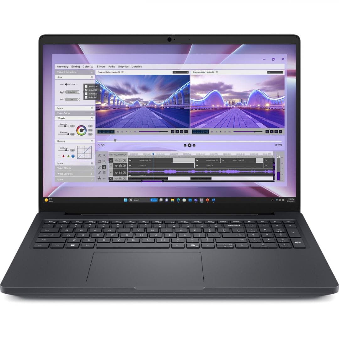 Laptop Business Dell Pro Max 16, cu procesor Intel Core Ultra 9 285H, 16'' IPS, 32 GB DDR5, 512 GB, Intel Arc Pro 16GB, Windows 11 Pro