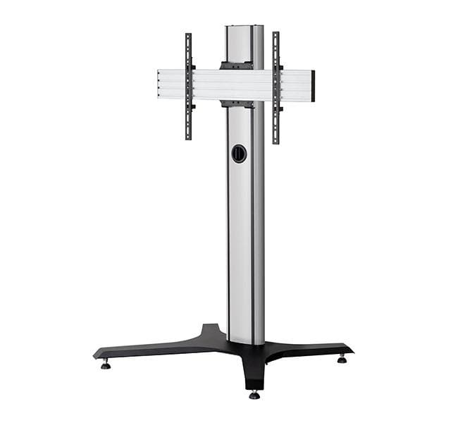 Stand mobil B-Tech 39-75" 70kg 1.4m, negru — miniatură