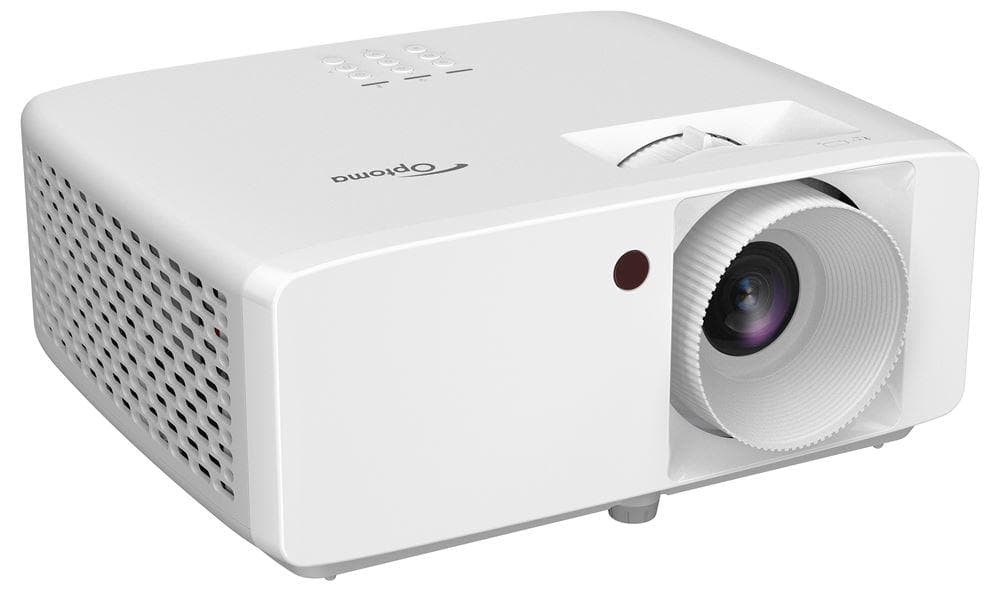 Videoproiector Optoma HZ146X-W, DLP laser FHD 1920* 1080, 3.800 lumeni, 2.000.000:1, 16:9/ 4:3/ 16:10, dimensiune maxima imagine 300", distanta maxima de proiectie 10 m, laser 30.000 ore, 2* HDMI, audio out, USB-A power 1.5A, RS232, 27- 34 dB, Full 3D, Security bar, Kensington Lock, protejare cu — miniatură