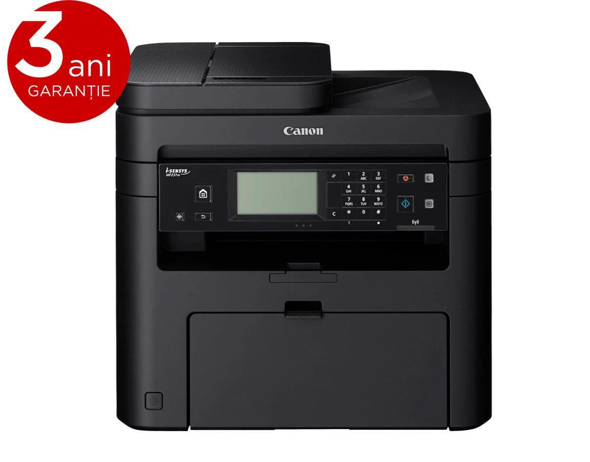 Multifunctional laser Canon MF237w, format A4, Monocrom, USB + LAN + Wi-Fi