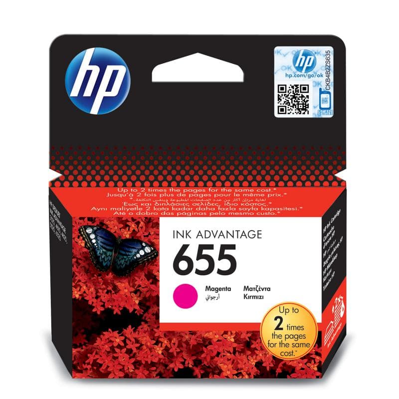 Cartus HP 655, Magenta