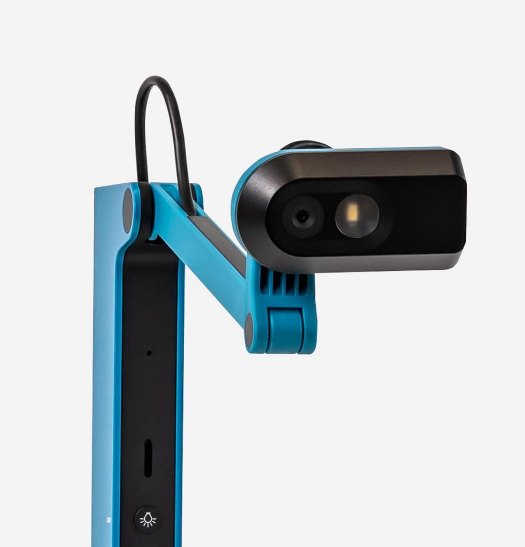 IPEVO VZ-X (Wireless) - Camera de documente Rezolutie 4K 3264 x 2448, senzor CMOS Sony camera 8MP, 15fps (4K), 30fps (FHD), focalizare automata, lampa LED integrata, microfon integrat, porturi USB-C, HDMI, conexiune wireless, acumulator integrat — miniatură