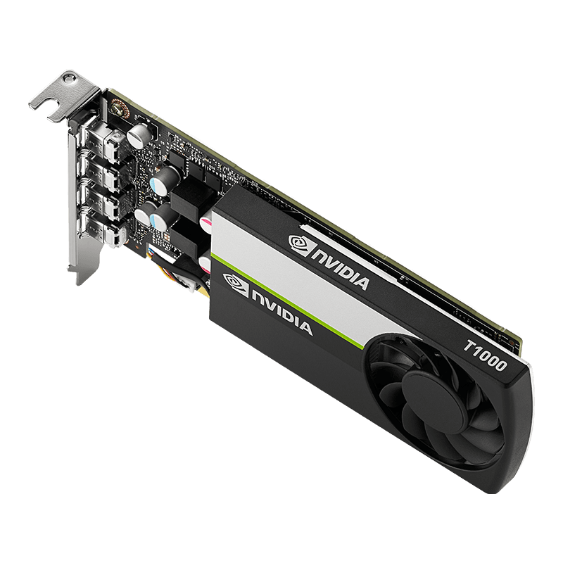 Placa video PNY T1000, 4GB GDDR6, PCI Express 3.0, 128-bit — miniatură