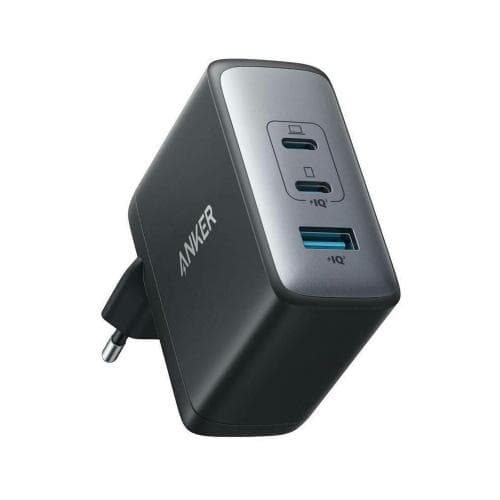 Incarcator Retea Anker Powerport 736 Nano II, 100 W, 3 porturi, Negru