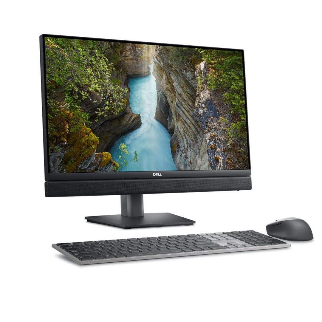 All-in-One Business Dell OptiPlex 7420 cu procesor Intel Core i7 14700 pana la 5.4 GHz, 24 inch, FHD, 16 GB, Intel UHD 770, Windows 11 Pro, Black — miniatură