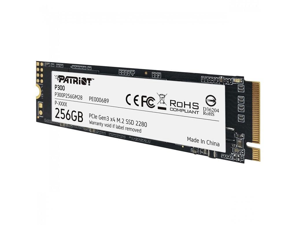 SSD intern Patriot P300, 256 GB, PCI Express 3.0 x4, NVMe, M.2 — miniatură