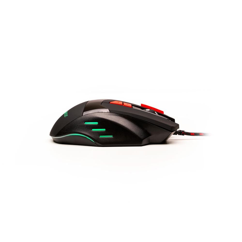 Mouse Gaming SPACER SP-GM-02, 2000 10000 dpi, Negru — miniatură
