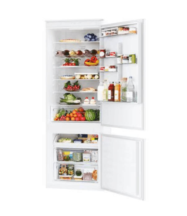 Combina frigorifica incorporabila CANDY CBT7719EW, Total No Frost, 364 l, Alb, Clasa E