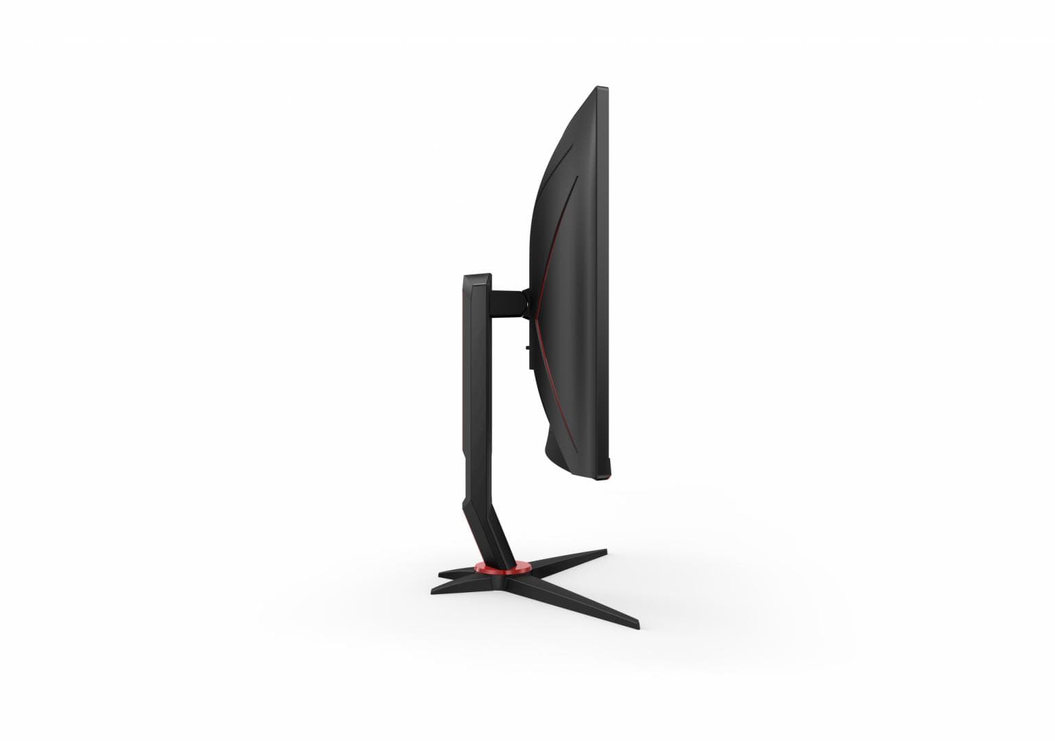 Monitor Gaming AOC C27G2Z3/BK, 27", 1920 x 1080 pixeli, Black, Red — miniatură